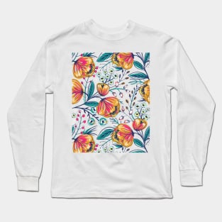 Midnight Floral Long Sleeve T-Shirt